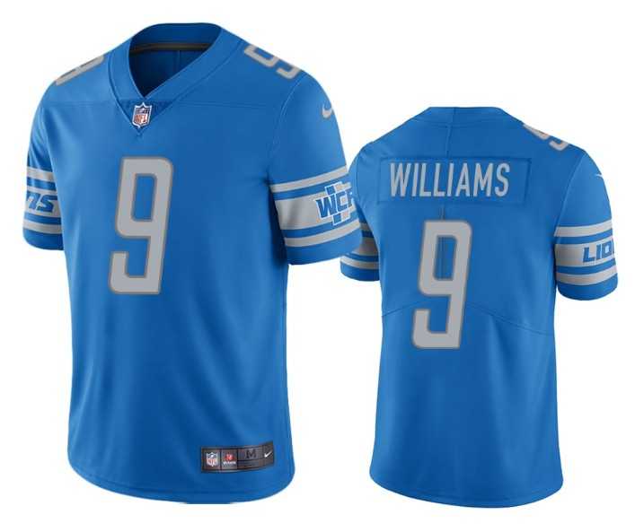 Men & Women & Youth Detroit Lions #9 Jameson Williams Blue Vapor Untouchable Limited Stitched Jersey->denver broncos->NFL Jersey